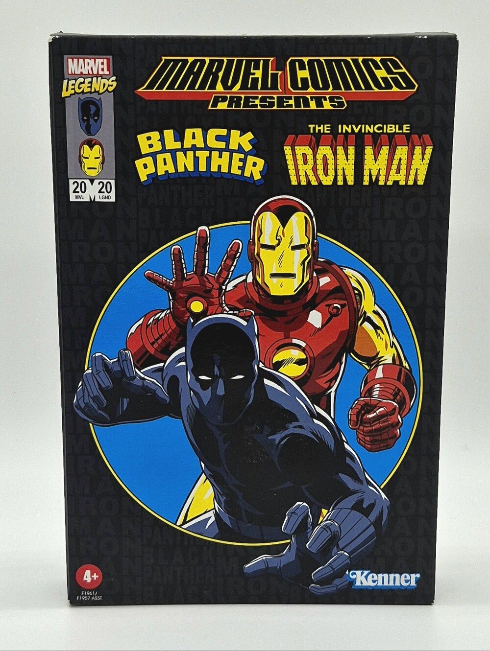 🔥 Marvel Legends Black Panther Iron Man Retro 2 Pack Sealed 🔥
